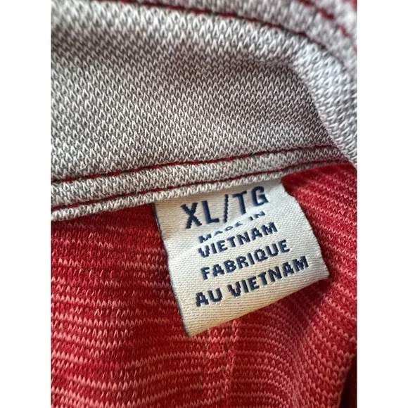 Tommy Bahama Ohio State Buckeyes IslandZone Polo Shirt Mens XL Red NCAA - Picture 7 of 12